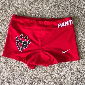 Cheer athletics panthers red spandex